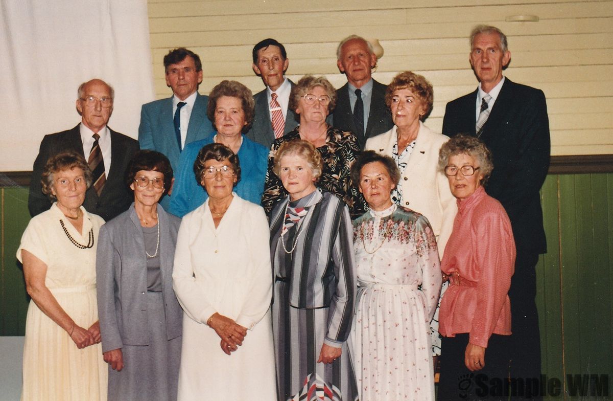 50 års konfirmanter 1986
