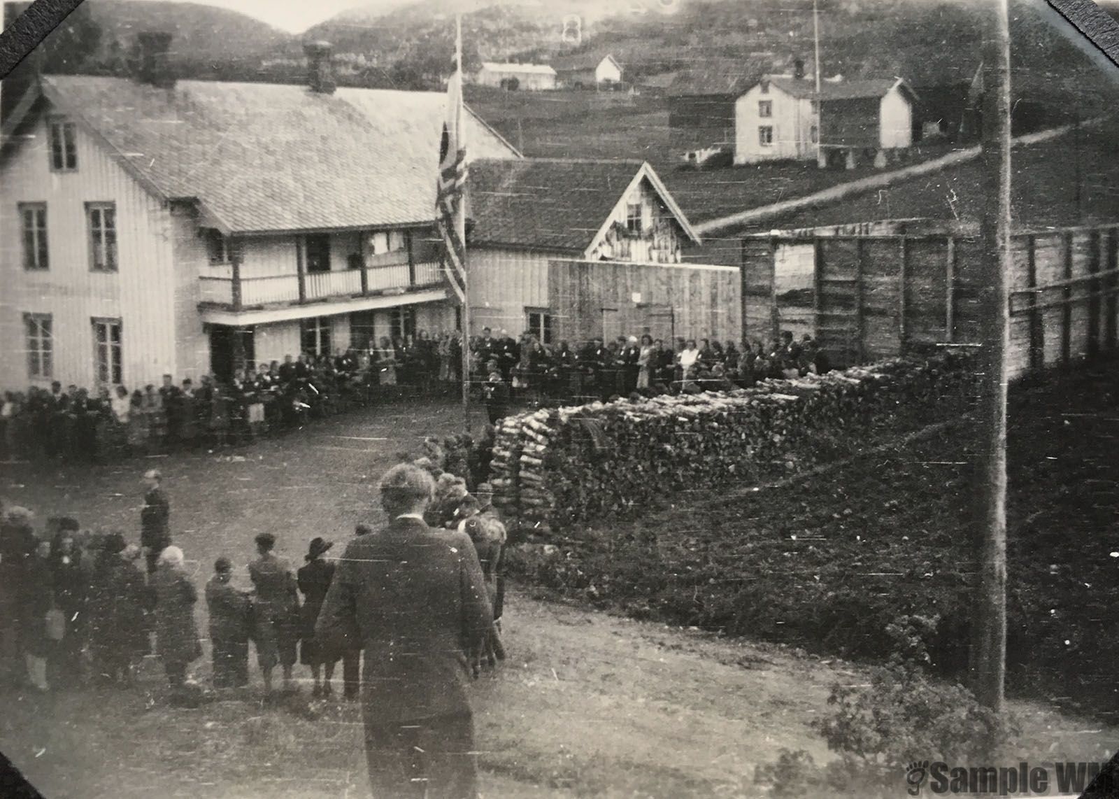 Sommerskole 1943
Samling ved Samlaget
