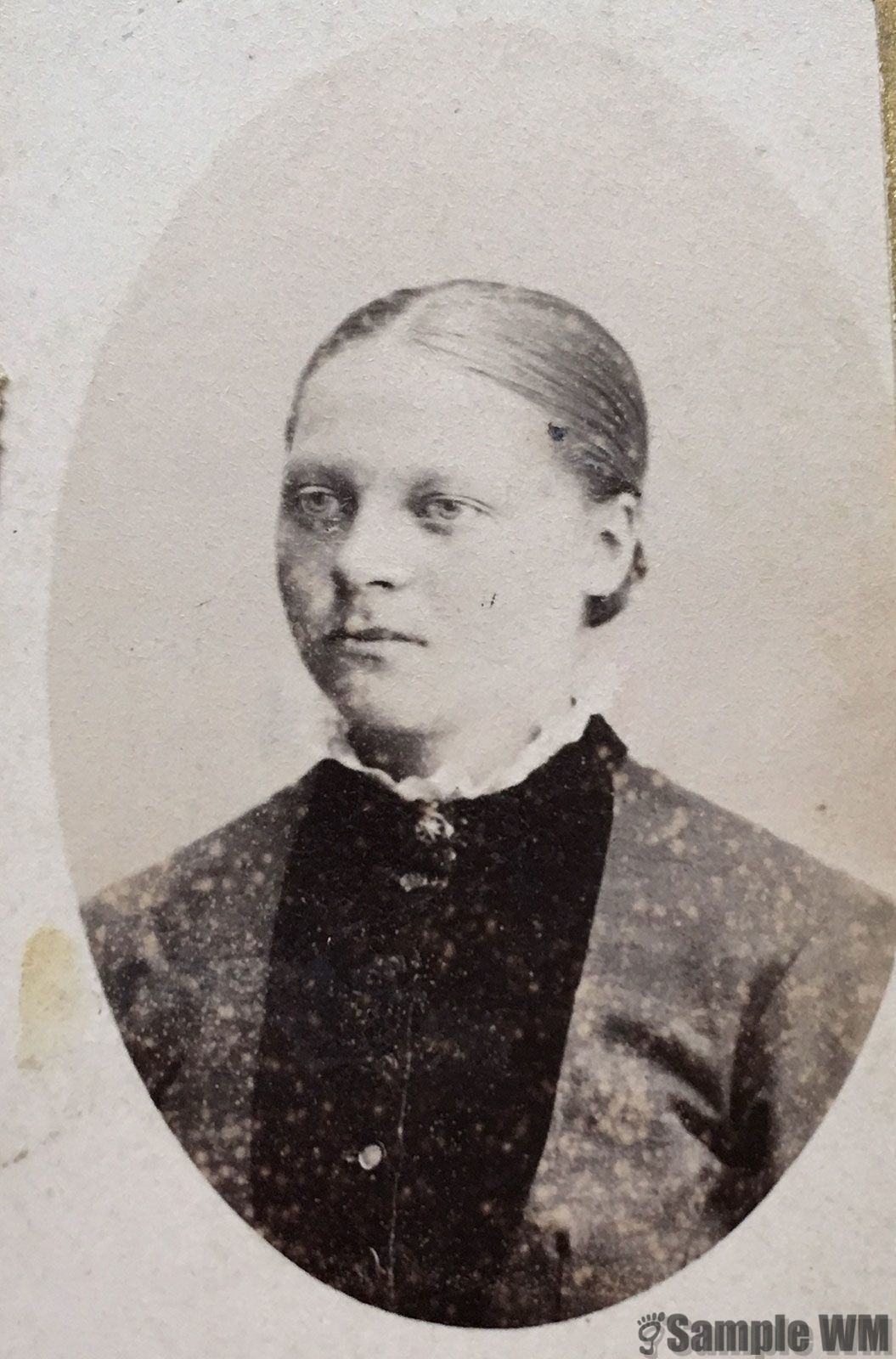 Hanna Meland
Hanna Hansdatter Meland (1866-1889). Hanna døde av difteri bare 23 år gammel. 
