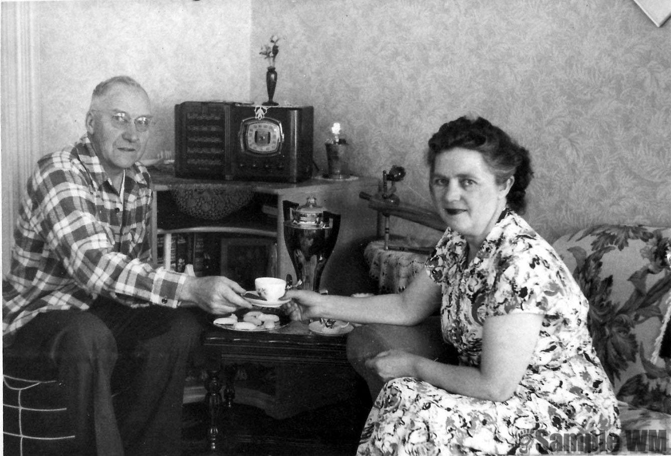 John og Kristine Landro 1950
