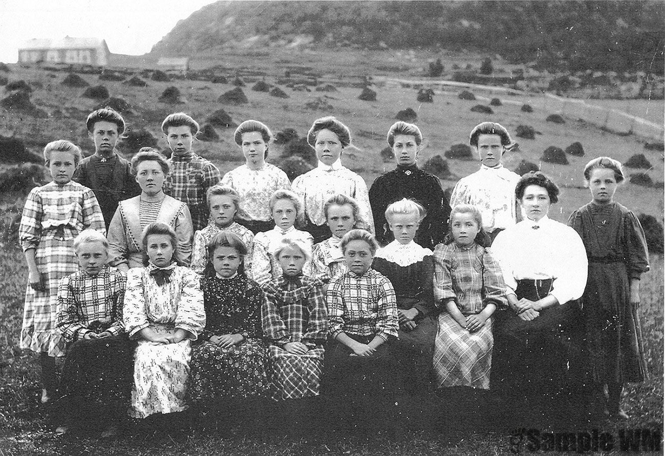 Singstad barneforening 1909
Foto tatt ovenfor Akimstu.
