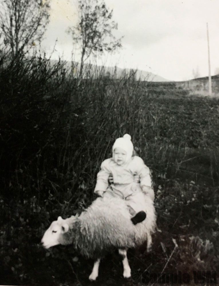 Lars Jørgen Landrø med Tufsi
