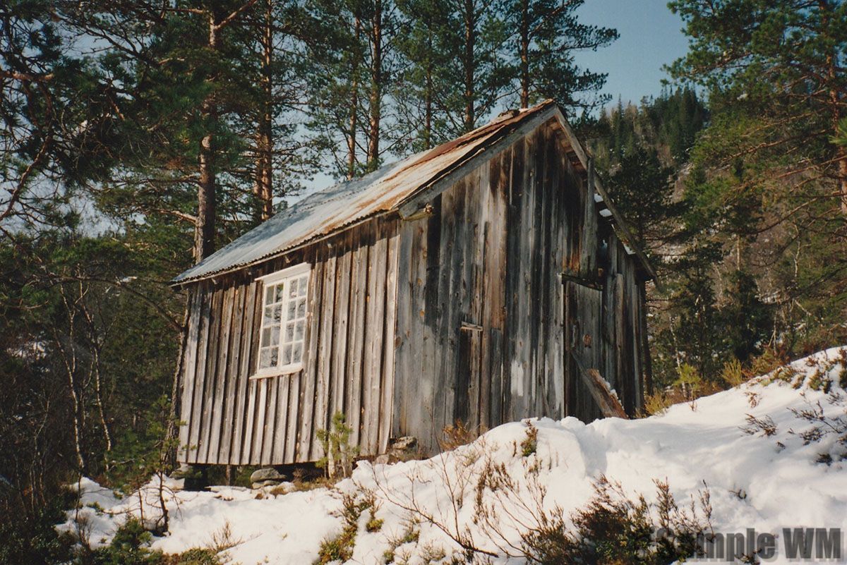 Gammelhytta til Bottenbakken i Herdalen
