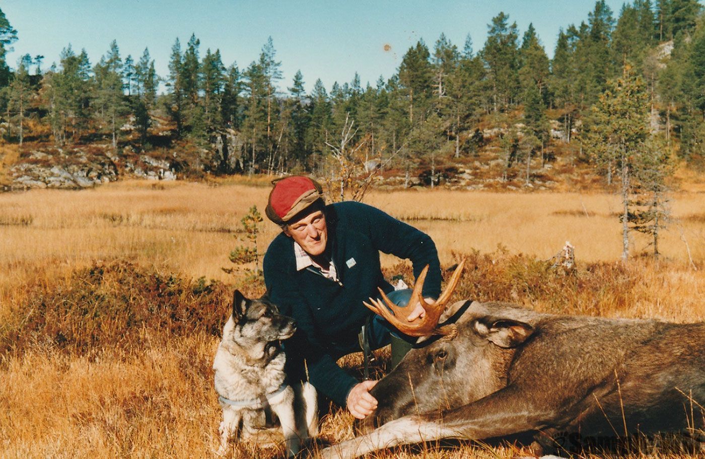 Johan Solem og Sanka
