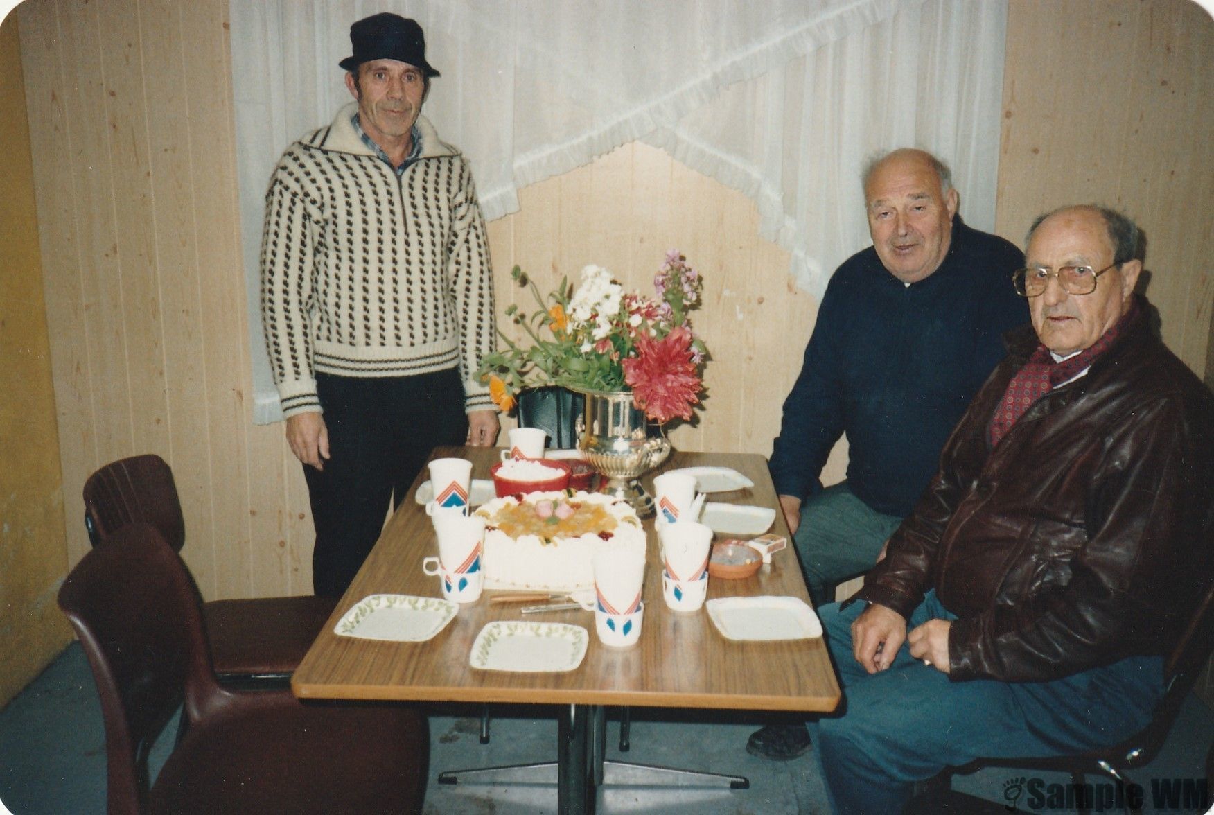 Lygarbordet: Ludvik Åsmul, Gabriel Sterten og Harald Meland.
