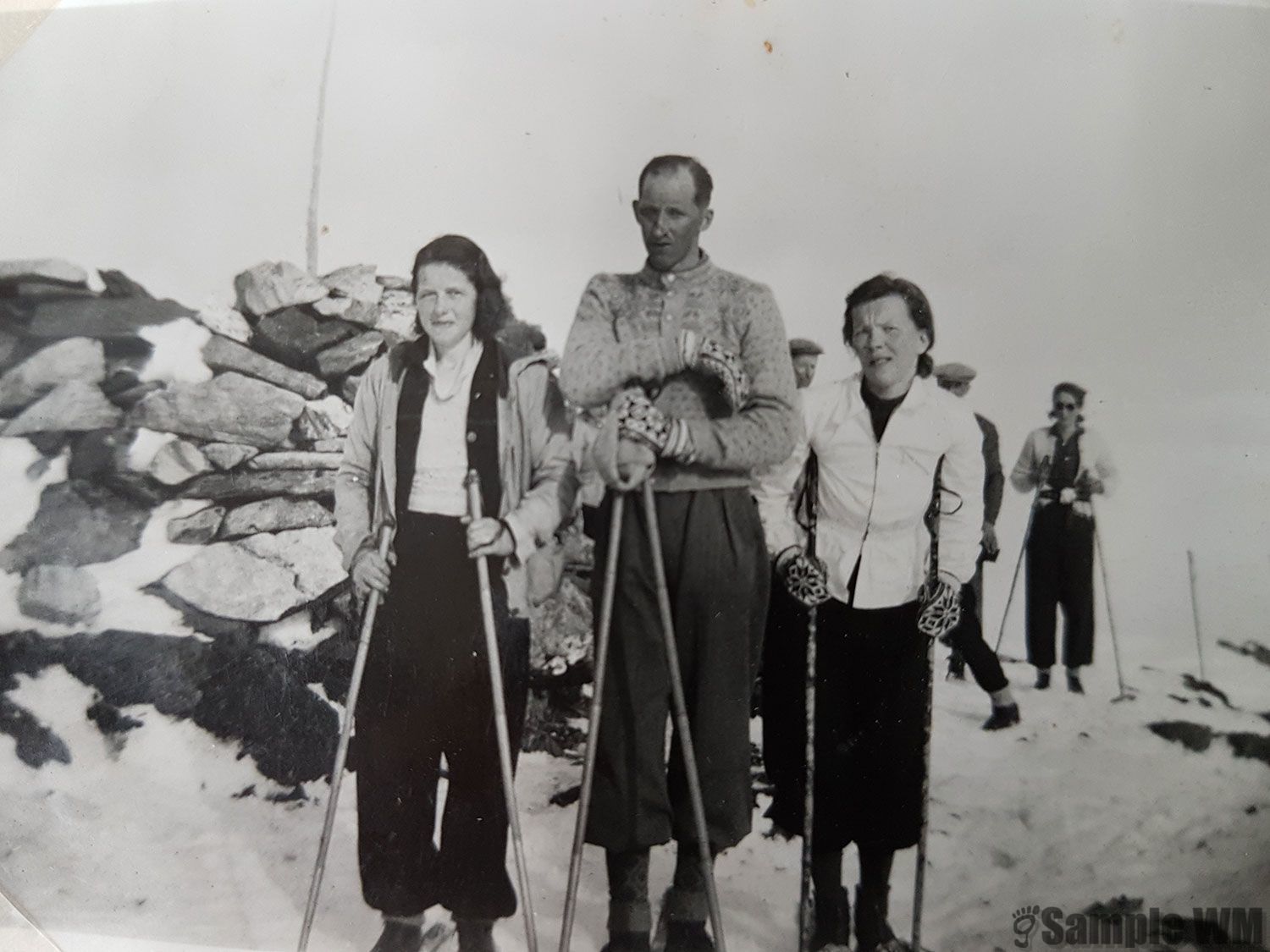 Vester varden
Fra høyre: Signe og Johan Meland.
